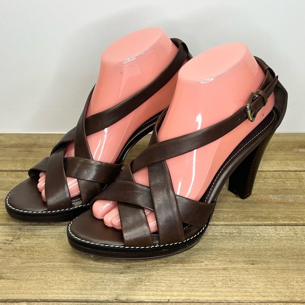 Lands' End strappy heels